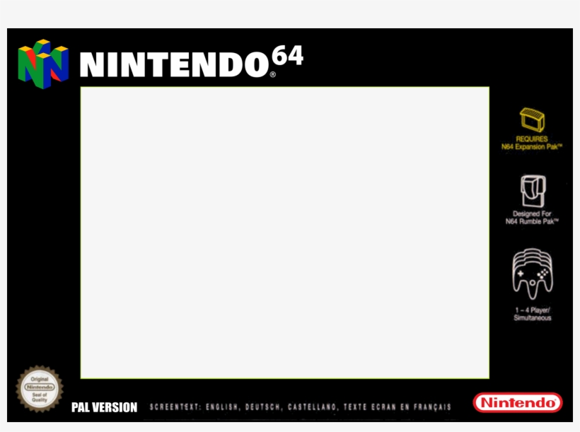 2008 X 1400 11 - N64, transparent png download