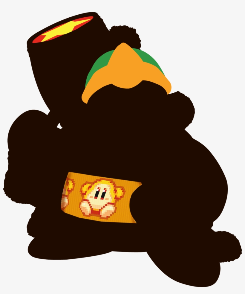 Greendedede - King Dee Dee Dee Silhouette, transparent png download
