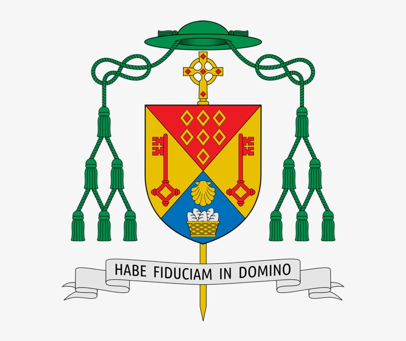 Bishop's Coat Of Arms - Bishop Oscar Jaime Florencio Coat Of Arms, transparent png download