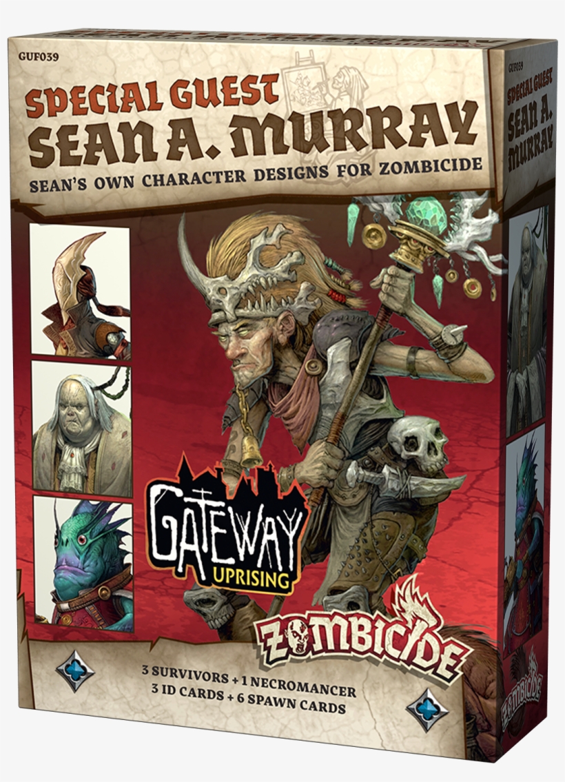Special Guest Box Sean A - Zombicide Green Horde Special Guest Sean A Murray, transparent png download