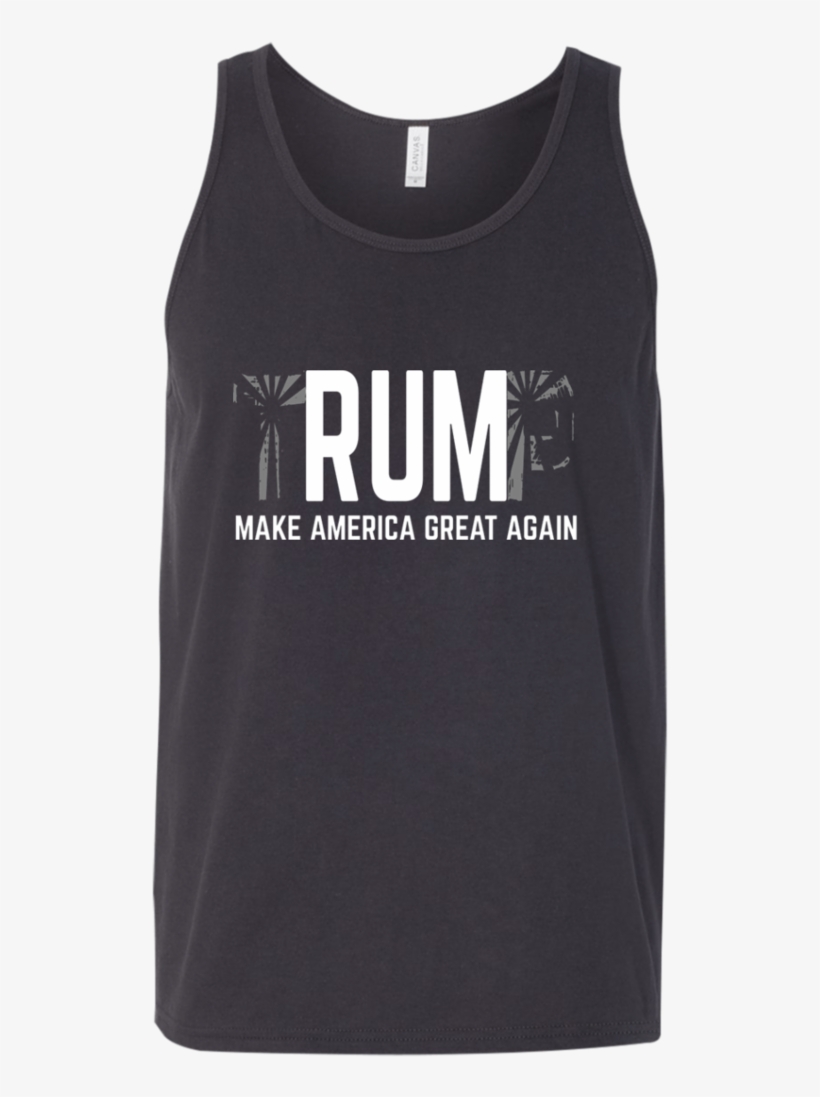 Rum Make America Great Again Tank Top Apparel - T-shirt, transparent png download