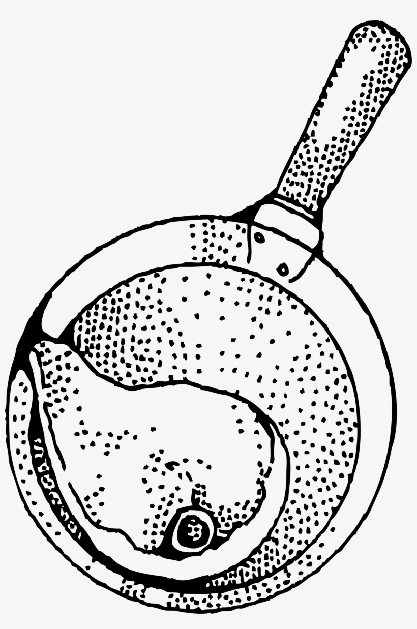 This Free Icons Png Design Of Frying Pan With Chop, transparent png download