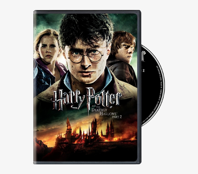 Harry Potter Deathly Hallows Part 2 Blu Ray - Harry Potter And Deathly Hallows Part 2 2011 Dvd, transparent png download