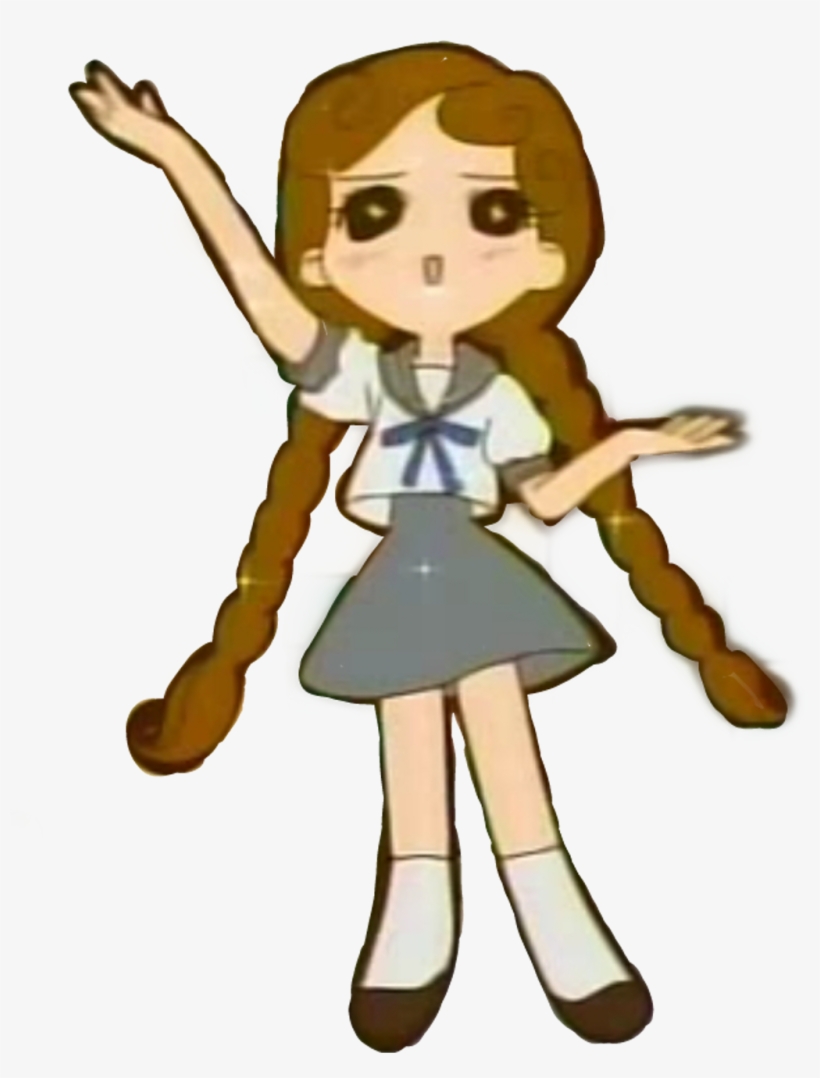 Schoolgirl Student Sticker By Squidward Dabs 4 You - Cartoon, transparent png download