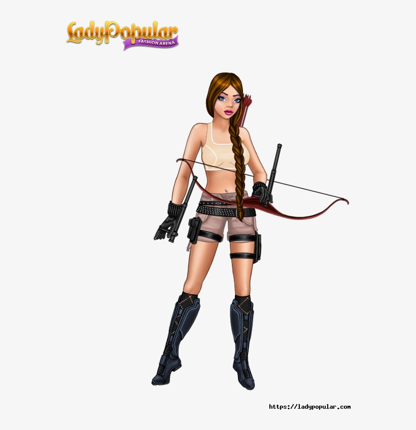 Image - Lady Popular, transparent png download