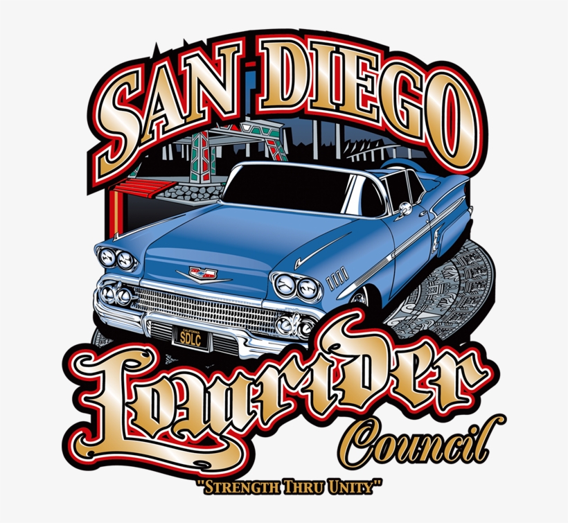 San Diego Lowrider Council - Lowriders In San Diego, transparent png download
