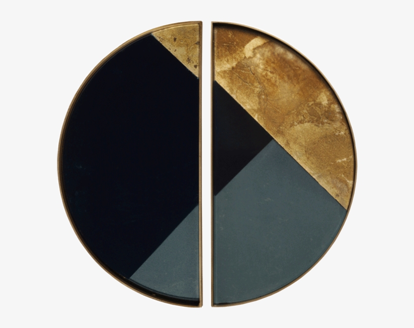 Geometric Half-moon Mini Tray - Circle, transparent png download