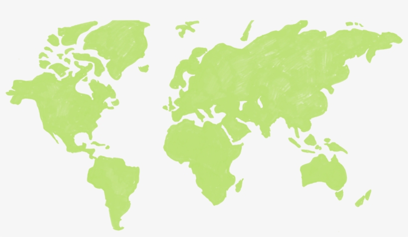 Map - Countries Youtube Is Localised, transparent png download