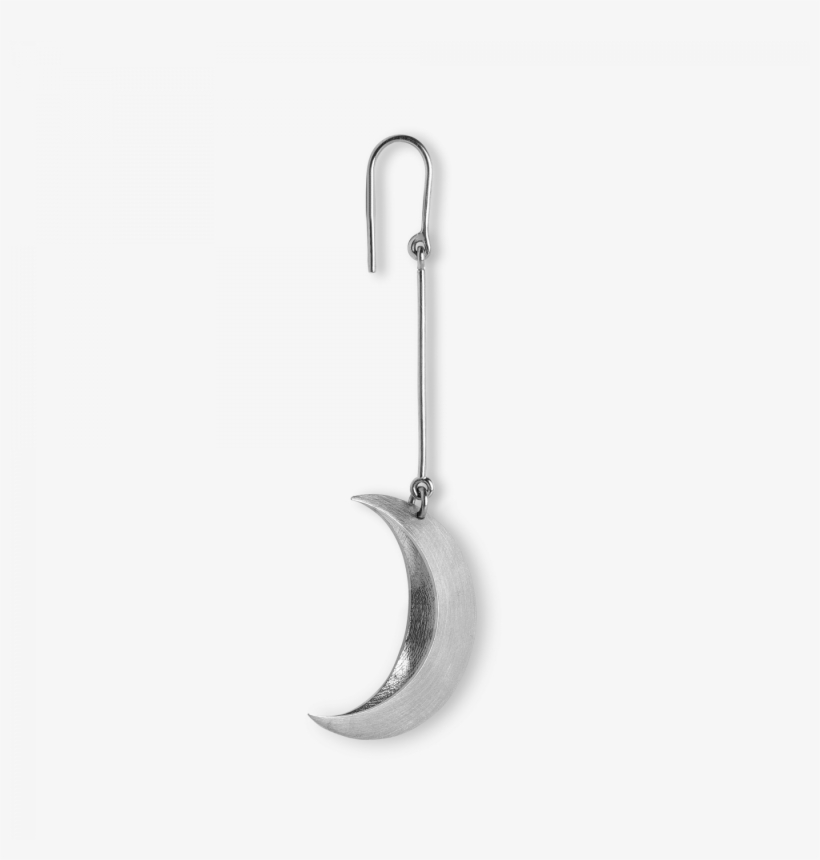 Half Moon Earring - Body Jewelry, transparent png download