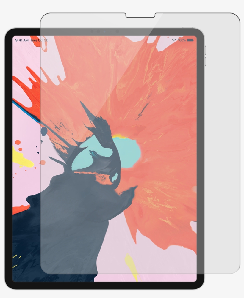 Tempered Glass Screen Protector For Ipad Pro® 3rd Gen - Ipad Pro 12.9 Usb C, transparent png download