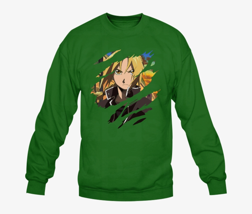 Sweat-shirt Fullmetal Alchemist - Edward Elric, transparent png download