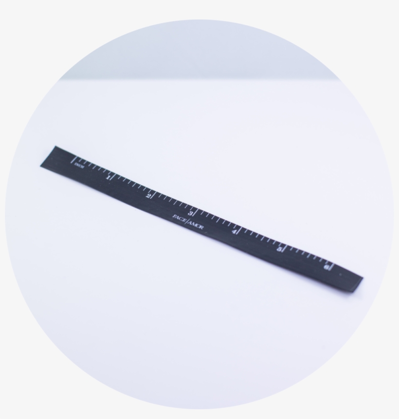 Disposable Black Measuring Tape - Eye Liner, transparent png download