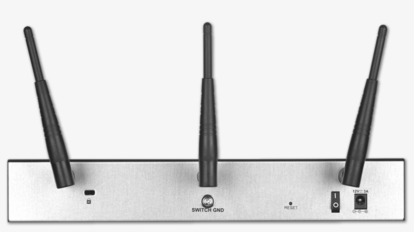 Dsr 1000ac Back 1664×936 - Router, transparent png download