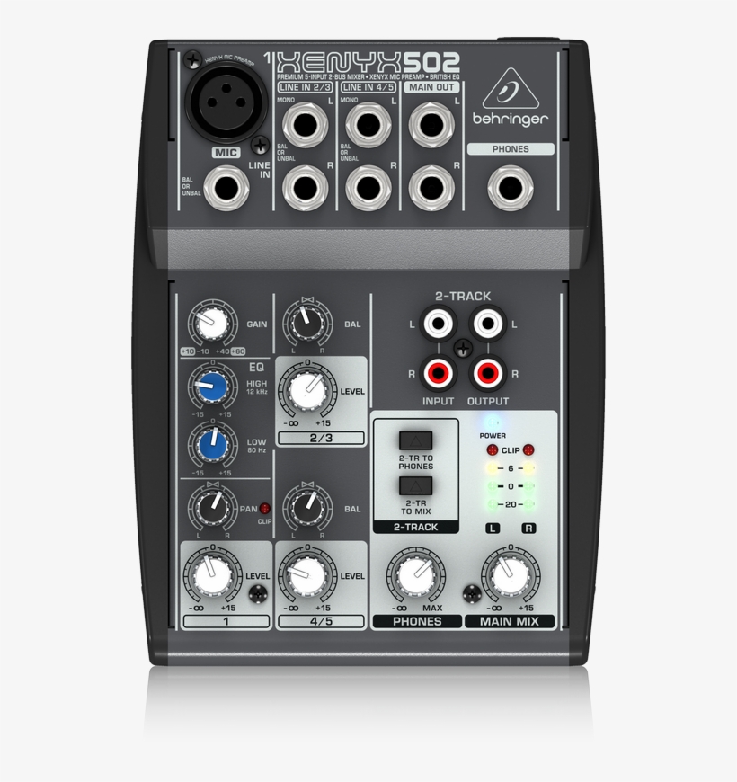 Mesa Behringer Xenyx 502, transparent png download