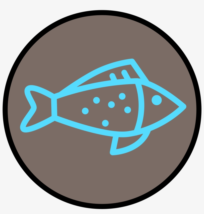 Fish Icon - Sad Smiley, transparent png download