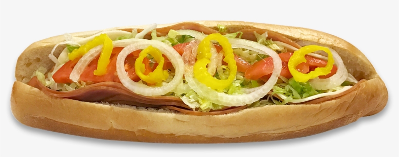 Bread Baked Daily, Quality Meats, And The Freshest - Chicago-style Hot Dog, transparent png download