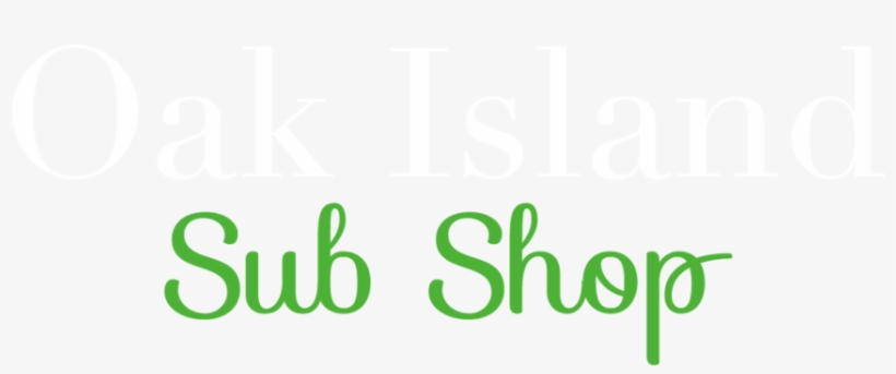 Oak Island Sub Shop, transparent png download