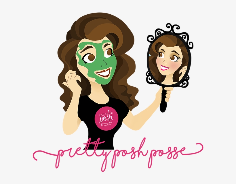 Logo For Lexi King, Perfectly Posh Independent Consultant - Cartoon, transparent png download