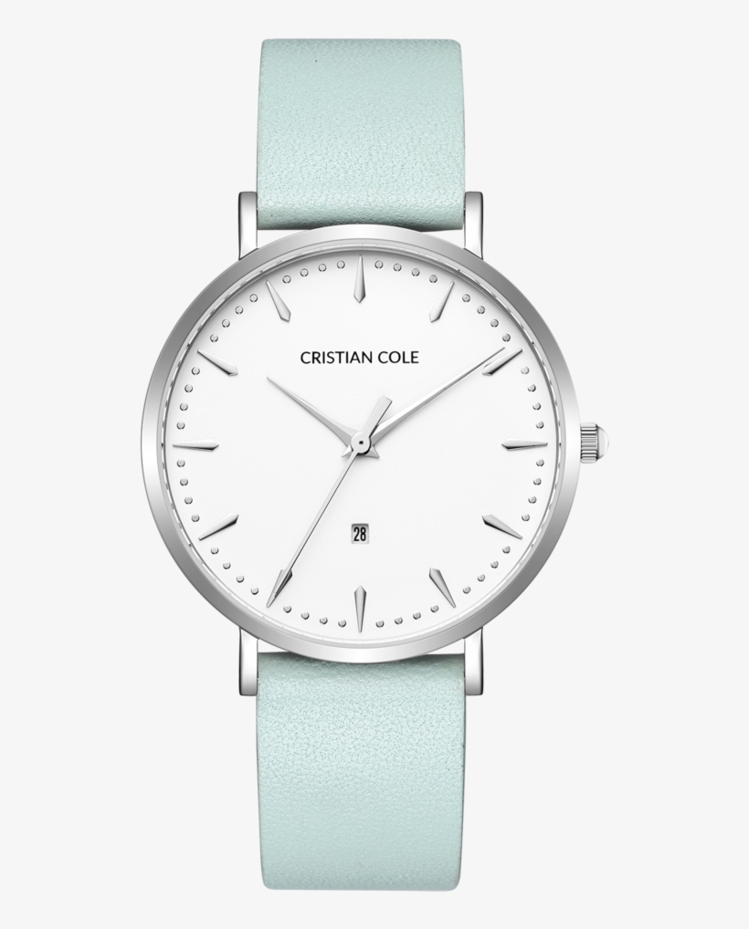 Posh - Mint - Cristian Cole - Analog Watch, transparent png download