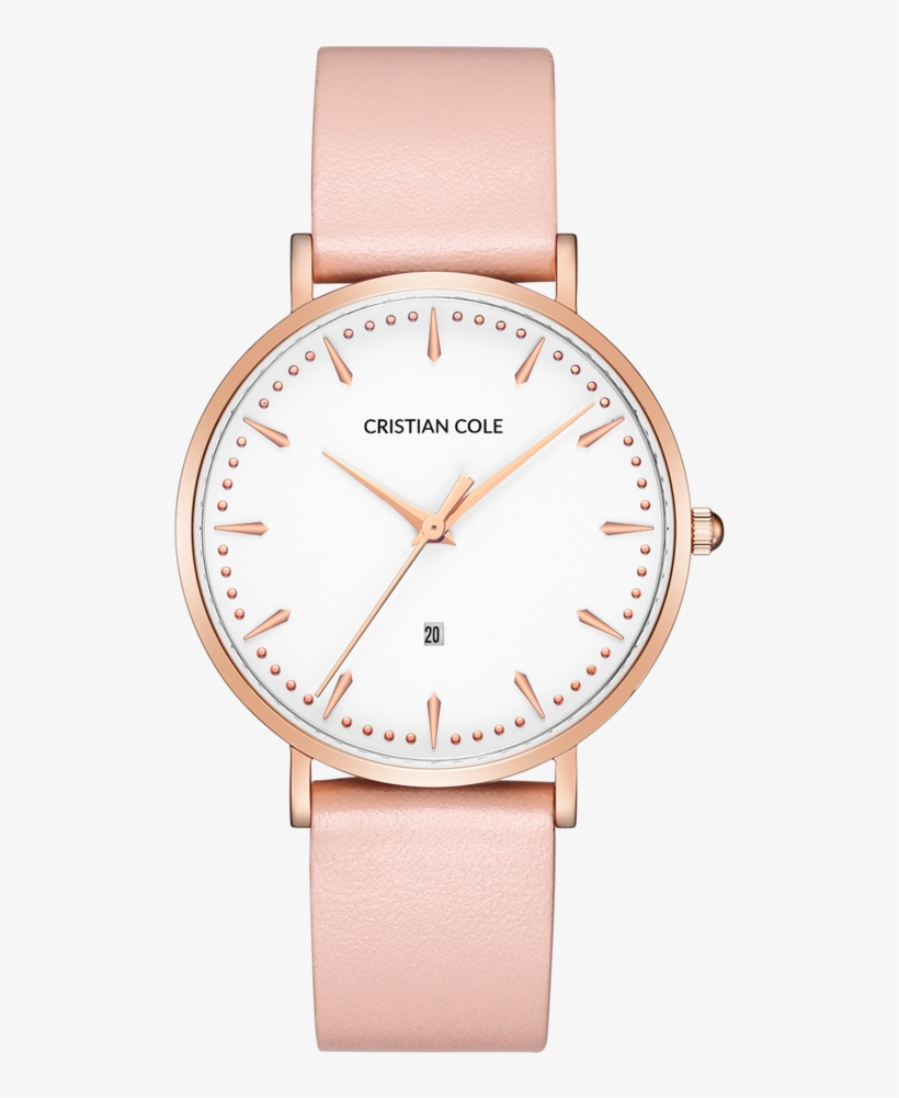 Posh - Peachy Pink - Cristian Cole - Watch Baby Pink, transparent png download