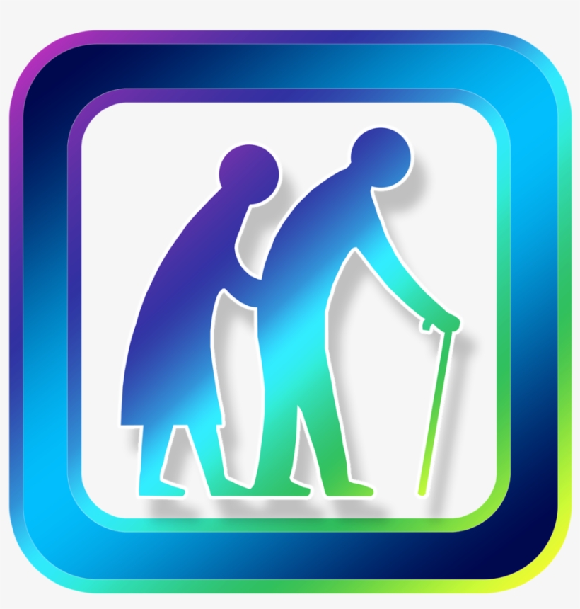 Icon Human Old, Computer Communication - Logo Maison De Retraite, transparent png download