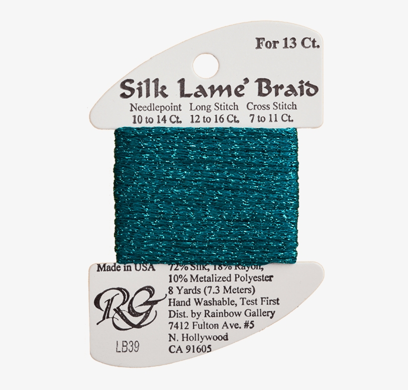 Needlepoint Silk Lame Braid Thread Lb-39 - Thread, transparent png download