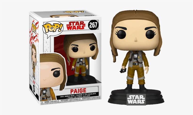 Paige Pop Vinyl Figure - Star Wars, transparent png download