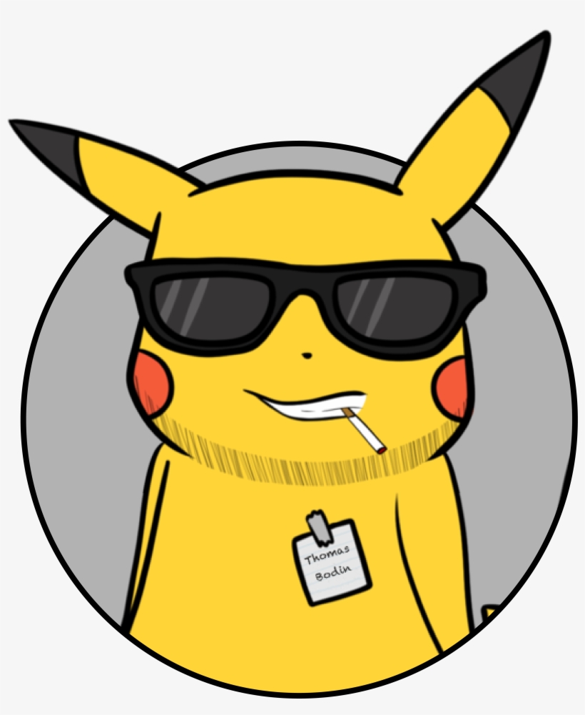 Thomas Bodin - Pikachu Swag, transparent png download