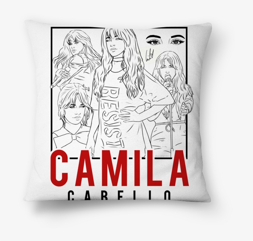 Almofada Camila Cabello Desenho De Bruna Toledona - Enzo Olive Oil, transparent png download