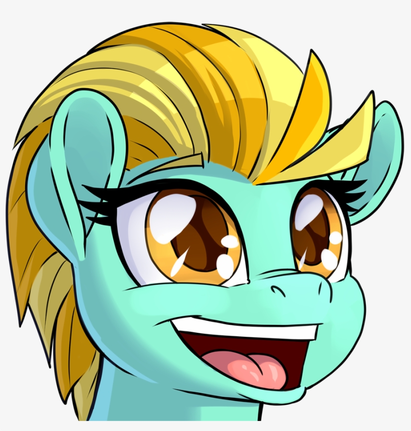 Pusspuss, Bust, Dustabetes, Female, Happy, Lightning - Cartoon, transparent png download