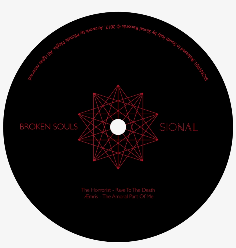 Various Artists Broken Souls Sionv001 12″ - Circle, transparent png download