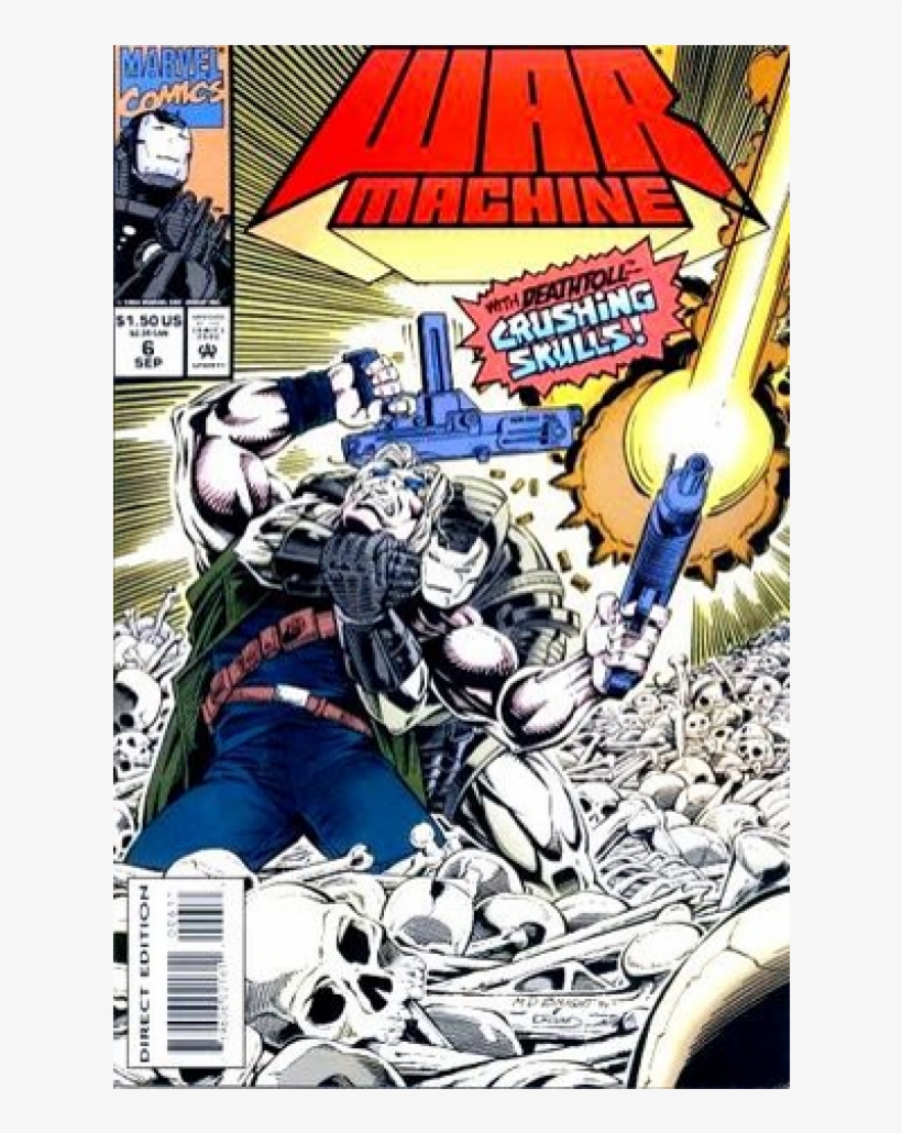 Купете Comics 1994-09 War Machine - Cable Vs War Machine, transparent png download