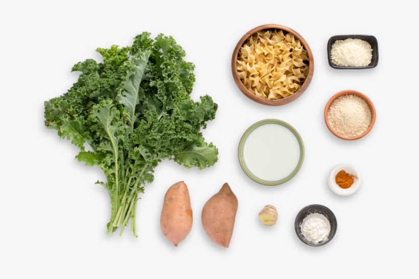 Creamy Sweet Potato & Kale Casserole With Spiced Coconut - Cruciferous Vegetables, transparent png download