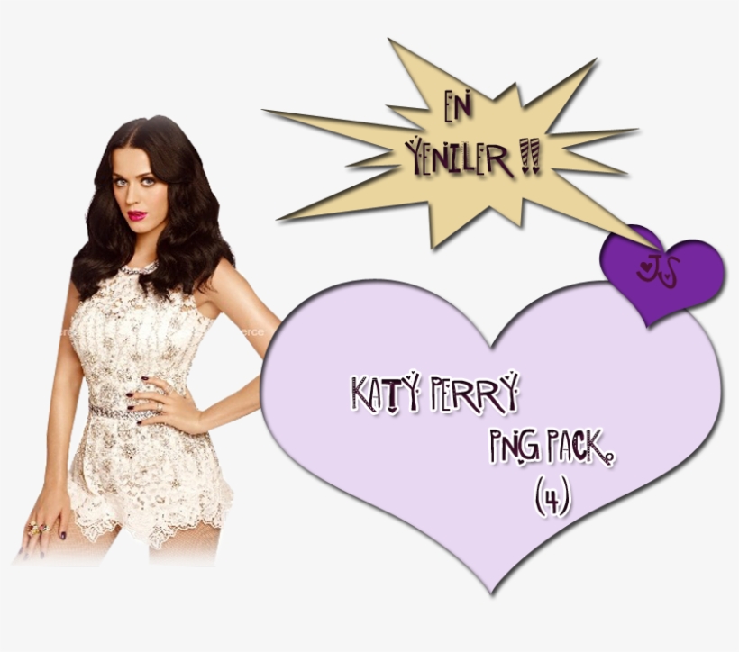 Katy Perry Png Pack - Heart, transparent png download
