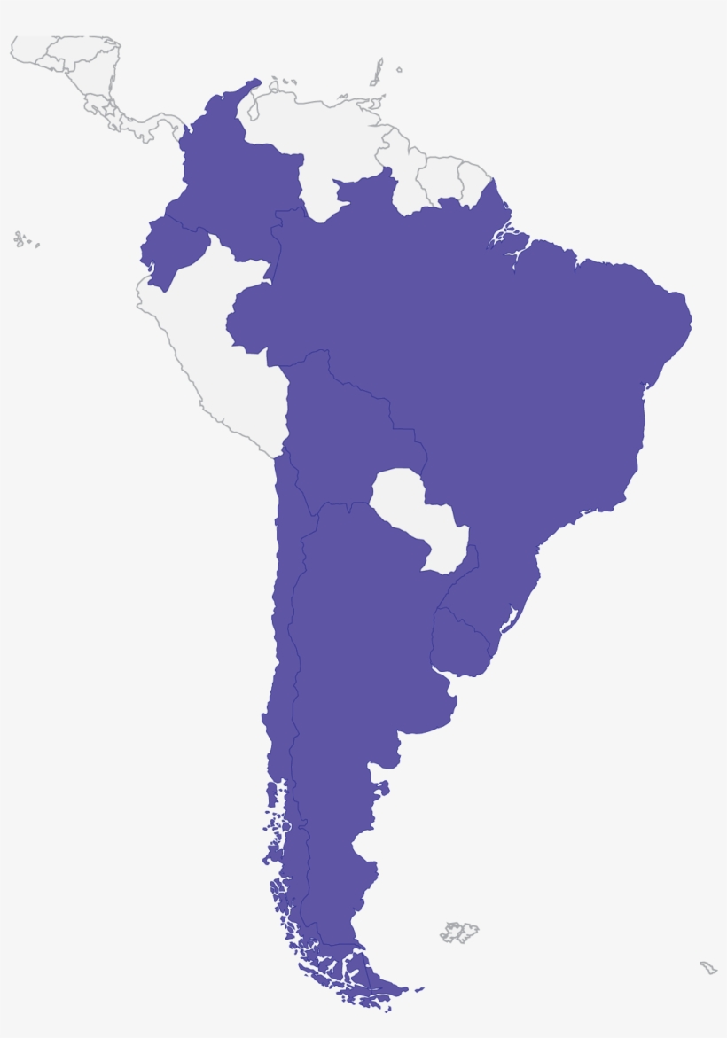 Study Abroad In South America - South America, transparent png download