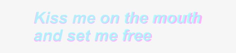 #kiss Me #mouth #free #troyesivan #bite - Electric Blue, transparent png download