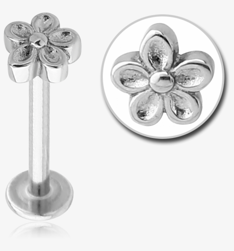 Tragus / Labret Piercing - Earrings, transparent png download