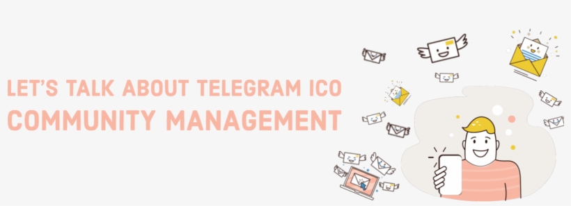 Let's Talk About Telegram Ico Community Management - Graphic Design, transparent png download