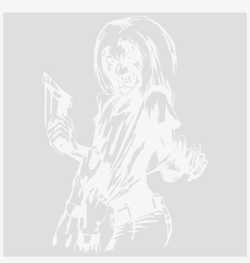 Iron Maiden Eddie Decal, transparent png download