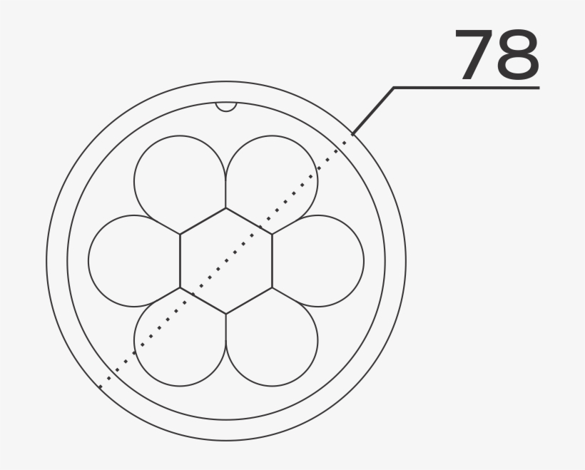 Profile Hi-lens Led - Circle, transparent png download