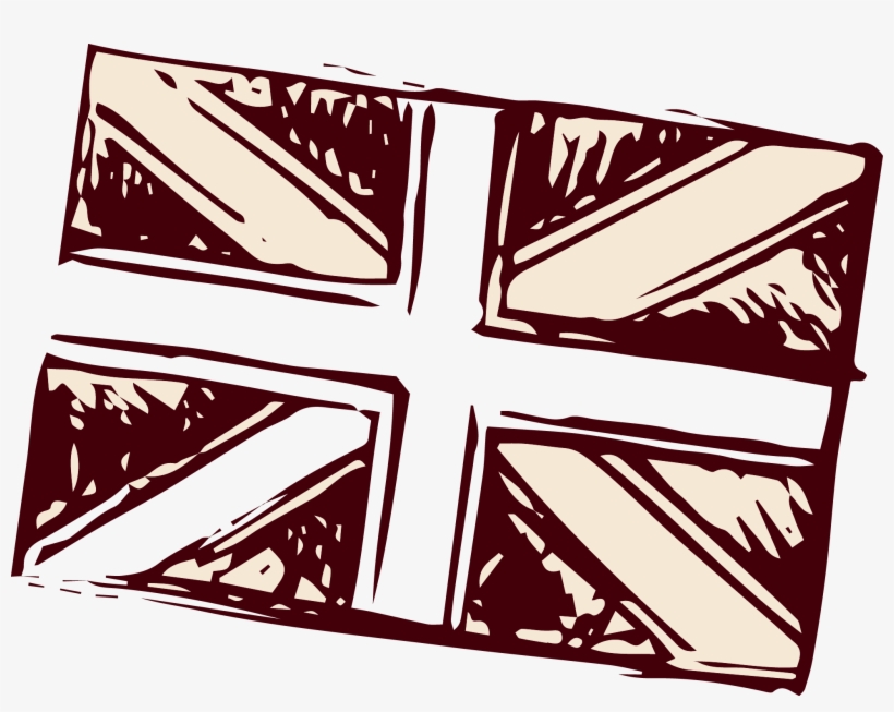 British Flag Clipart Banana - Illustration, transparent png download