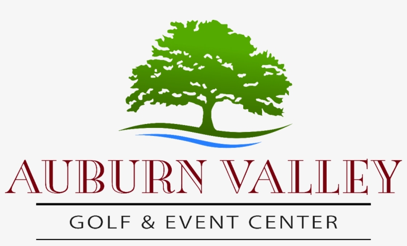 Auburn Valley Golf Club Logo - Oak, transparent png download