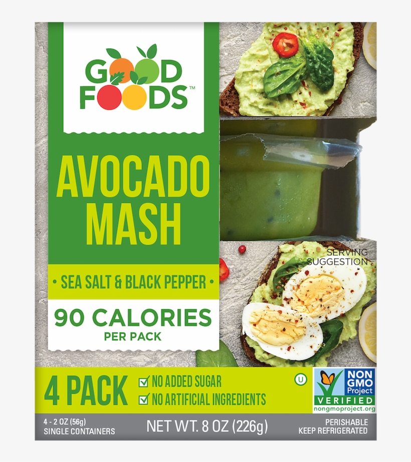 Goodfoods™ Avocado Mash - Natural Foods, transparent png download