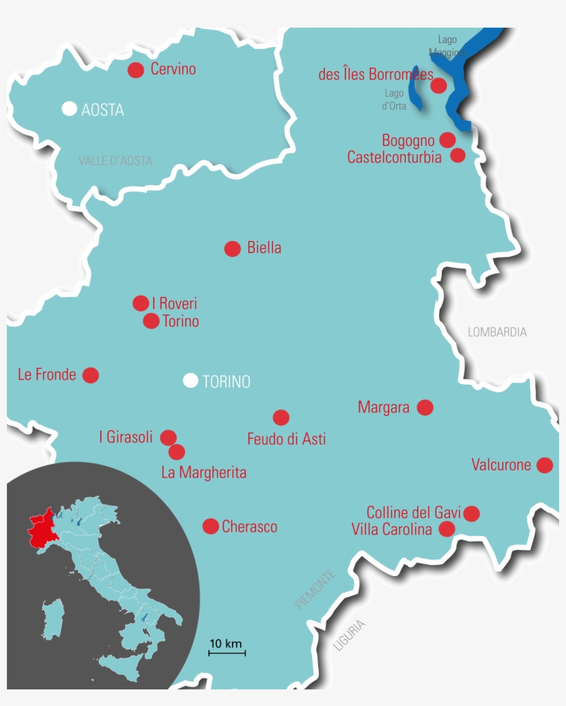 Piemonte & Valle D'aosta - Italy, transparent png download