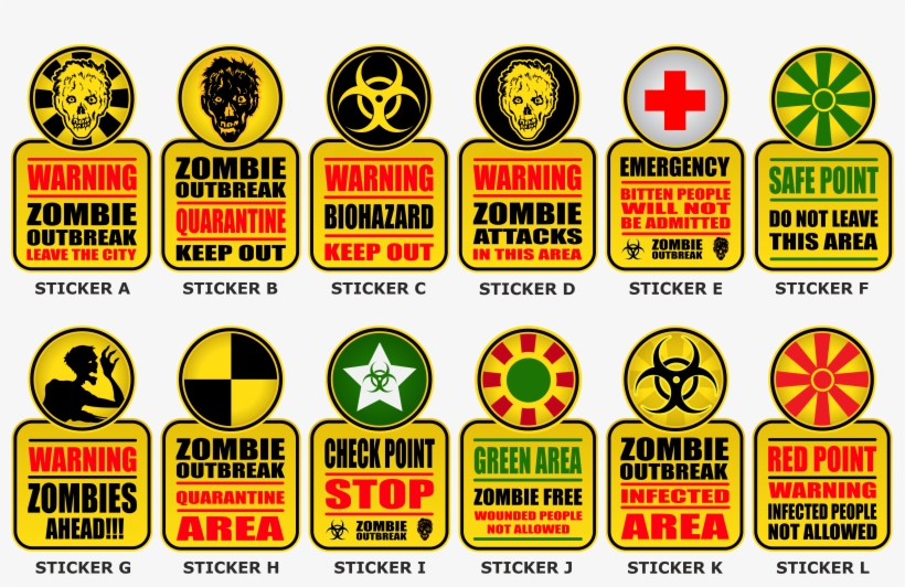 12 Up Zombies 1 Ebay, transparent png download