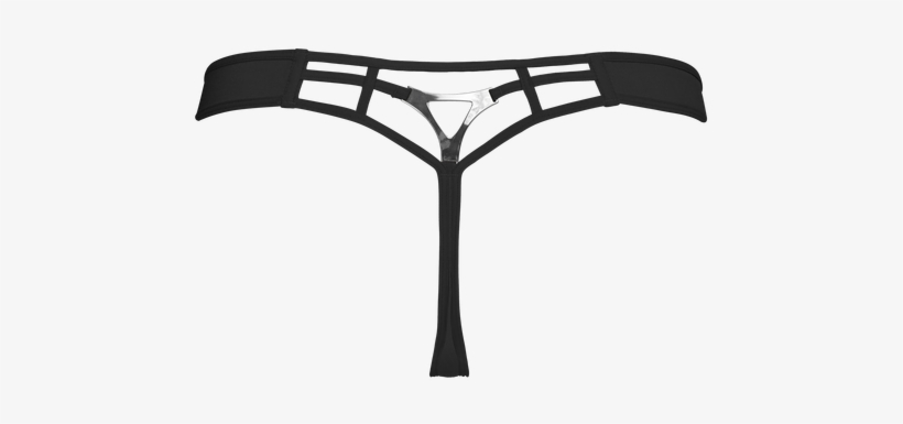 Thong Png - Black Thongs Png, transparent png download