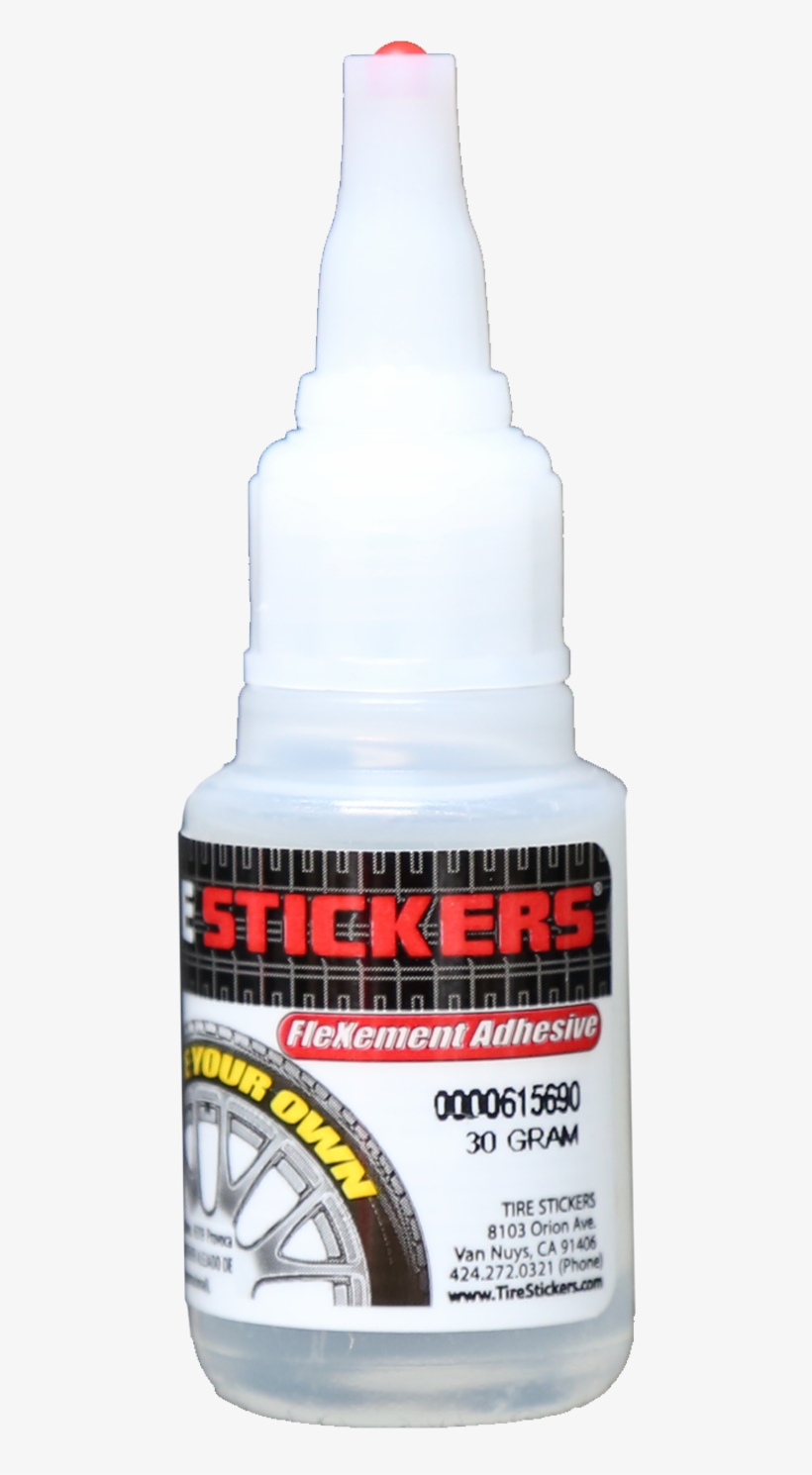 Flexement Adhesive Tire Stickers Glue - Disc Brake, transparent png download