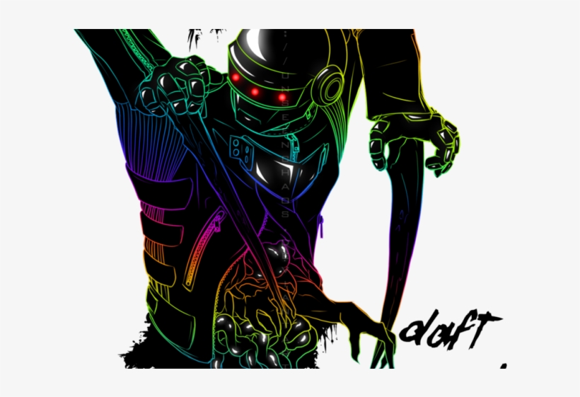 Daft Punk Clipart Dead, transparent png download