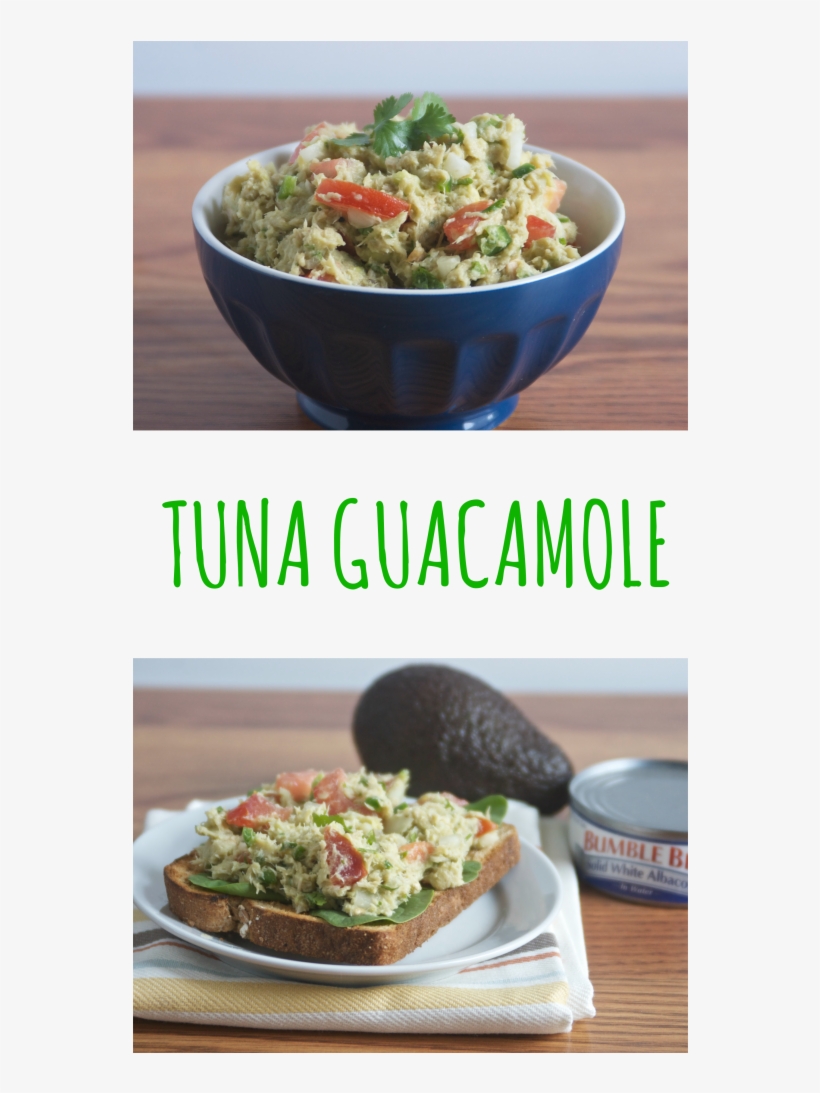 Tuna Guacamole, A Heart Healthy Protein Packed Lunch - Perico, transparent png download