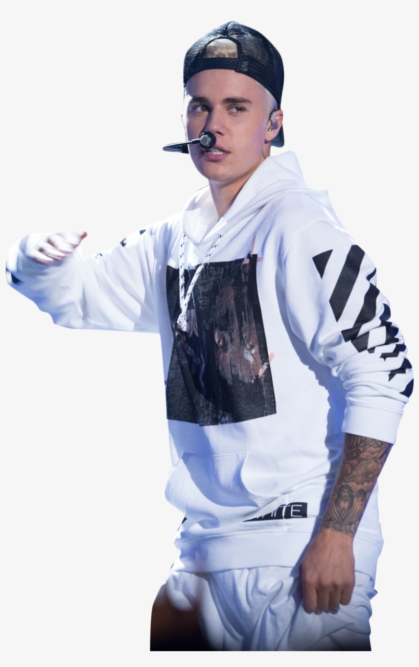 Justin Bieber On Stage, transparent png download